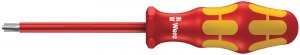 Wera 05006380001 Kraftform Plus VDE 162i PH/S Phillips/Slotted Insulated Screwdriver, PH 1 Head, 3-1/8" Blade Length