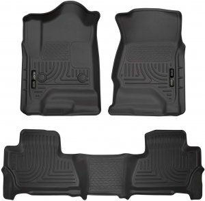 Husky 99201 Front/2nd Seat Floor Liners For 15-2020 Tahoe/Yukon Front/2nd