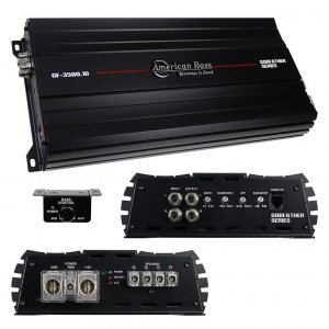 American Bass GF35001D Monoblock Amplifier, 3047 Watts RMS