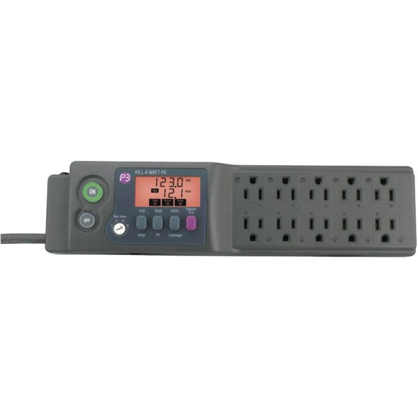 P3 International P4330 Kill-A-Watt PS-10 Electric Power Strip