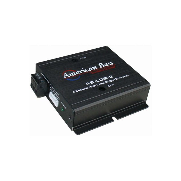 American Bass ABLDR2 4 Channel High Level Output Converter