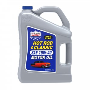 Lucas 10683 Oil 10W-40 Petroleum Oil, 5 QT Jug