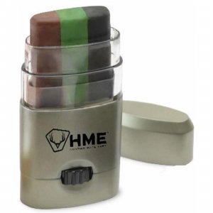 HME HMECMOFPDS Mess-Free Face Paint  3 Color Camo