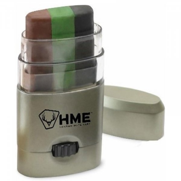 HME HMECMOFPDS Mess-Free Face Paint  3 Color Camo