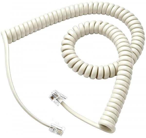 Comtrue Phone Cords for Landline, 2-Pack, Telephone Handset Cords