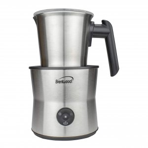 Brentwood Appliances GA-401S 15oz Cordless Milk Frother, Warmer & Hot Chocolate Maker