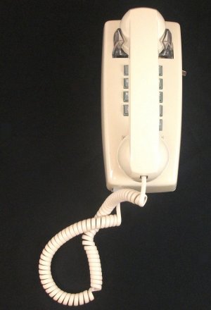 Cortelco 2554-20F-AS 255444-vba-20f Wall Telephone W/ Flash - Ash