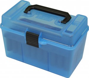 MTM H50XL24 Deluxe Ammo Box 50 Round Handle 300 WSM 300 Rem Ultra Mag