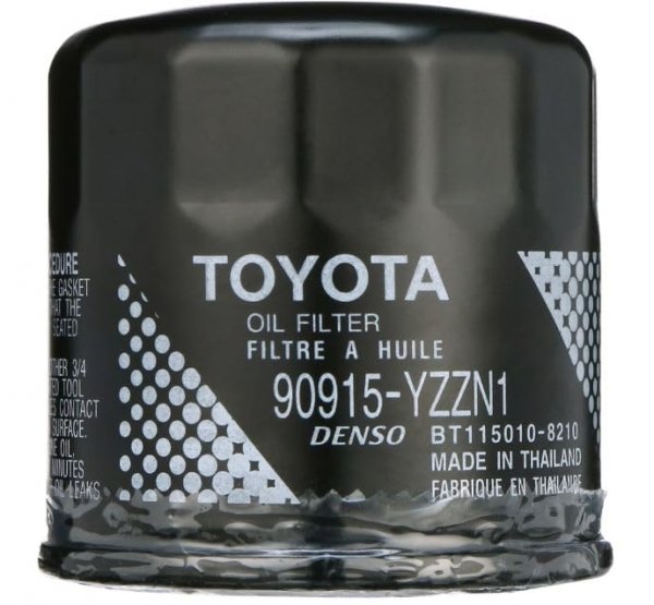 Toyota Genuine Oil Filter, 90915-YZZN1, OEM Engine Filter for Toyota and Lexus