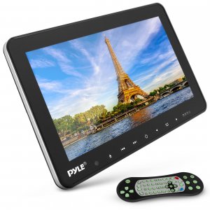 Pyle PLHRDVD103 10.5" Vehicle Headrest-Mount Multimedia Disc Player