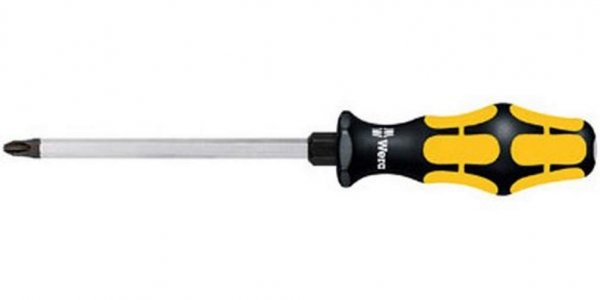 Wera 05017015001 Kraftform Plus 917 SPH Phillips Screwdriver, PH 3 Head, 6" Blade Length