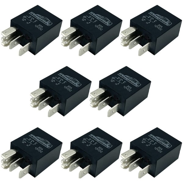 12VDC 30A 5-pin Multi-Purpose Starter Relay, Automotive Replacement Relay