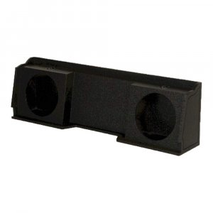 Q Power GMC10DFQB 10" D-Fire Ebox SubBox For 1999-06 GM Ext Cab Dual