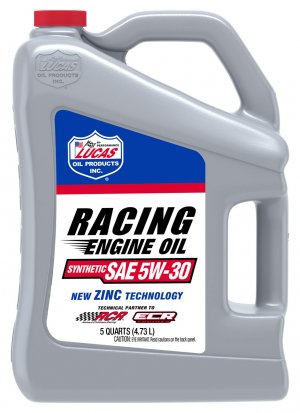 Lucas Oil 10611 Synthetic Sae 10W-30 Racing Motor Oil 5 Quart