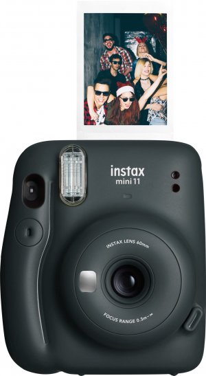 FUJIFILM 16654786 Mini 11 Instant Cam (Charcoal Gray)