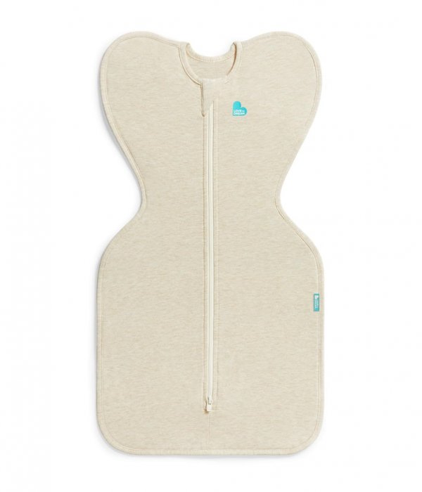Love to Dream Swaddle UP, Baby Sleep Sack, Self-Soothing Swaddles for Newborns, Get Longer Sleep, Secure Fit Helps Calm Startle Reflex, New Born Essentials for Baby, 1.0 TOG, 5-8.5 lbs, Oatmeal