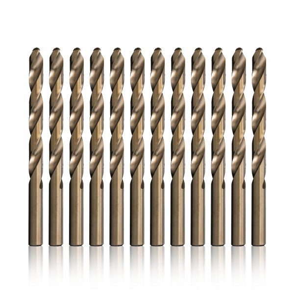 Drill America - DWDCO53P12 #53 Cobalt Drill Bit (Pack of 12), DWDCO Series
