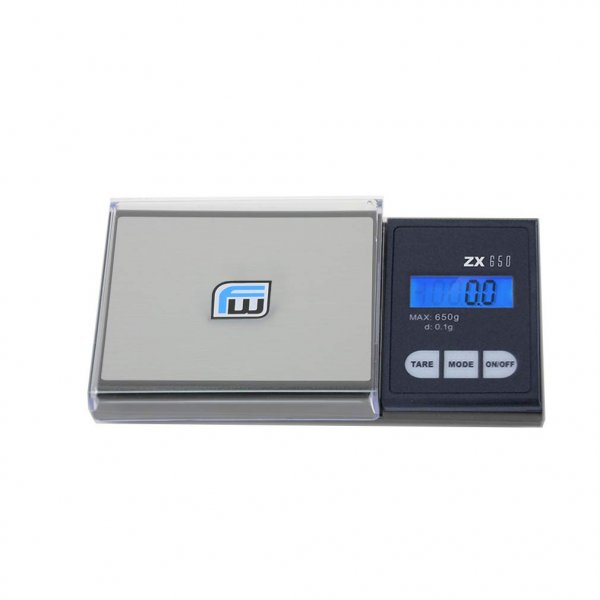 AWS FWZX4650 Fast Weigh Zx4650 Digital Pocket Scale Black 650 X 0.1 G