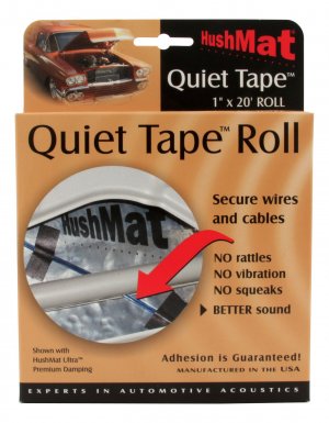 Hushmat 30300 1 Roll 1" x 20 FT Foam Tape