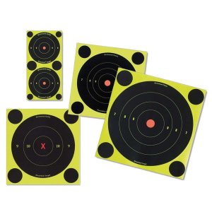 Birchwood Casey BC34375 Shoot 3 Bulls-eye Target (240 targets  600 Pasters)