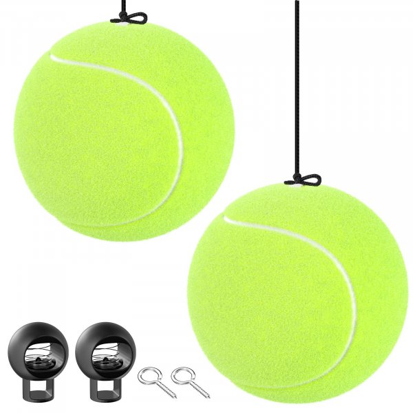 BFXM Garage Tennis Ball Parking Aid, Parking Guide System for Garage Accessories, Stop Indicator, Parking Assist Ball, Aid-Parking Kit, Garage Car Stopper, Pack of 2