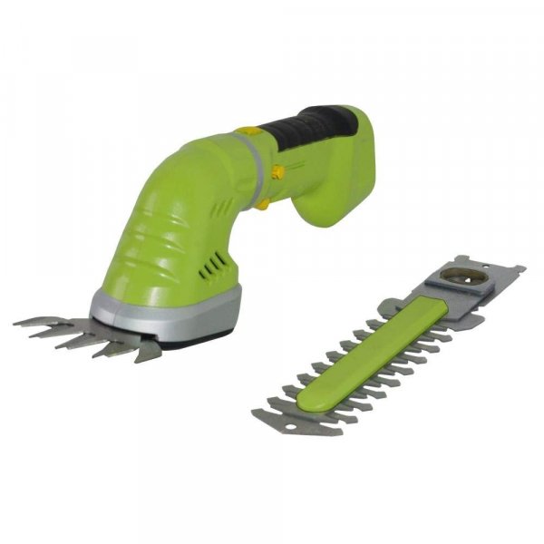 SereneLife PSLGR14 Cordless Handheld Shears/Hedge Trimmer with Changeable Blade