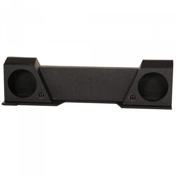Q Power GMC102007HTQB DFire Sub Box w/Bedliner Coating For GM Ext Cab 07-12