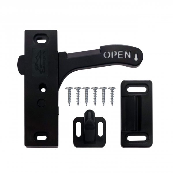 Camp'N - RV Screen Door Latch (Right Hand) RV Screen Door Handle for Camper Motorhome and Travel Trailers, Universal OEM