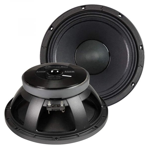 American Bass GFP124 12 Midbass Speaker, 425W RMS/850W Max, 4 Ohm