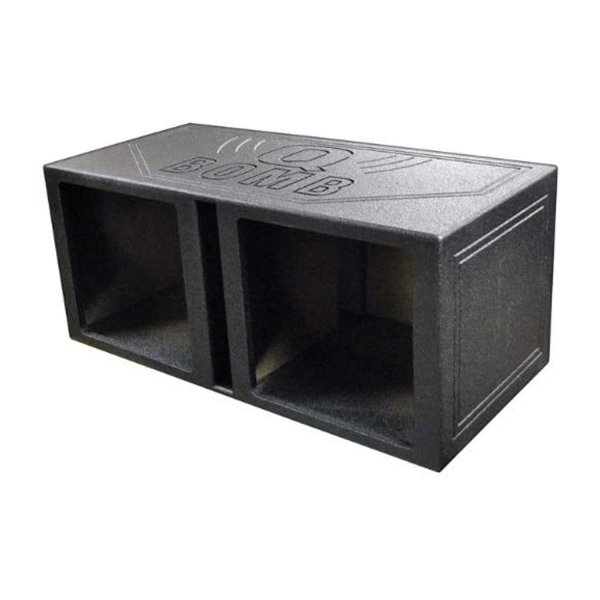 QPower QBOMB15VSQ Dual Square 15 Vented QBOMB Empty Enclosure