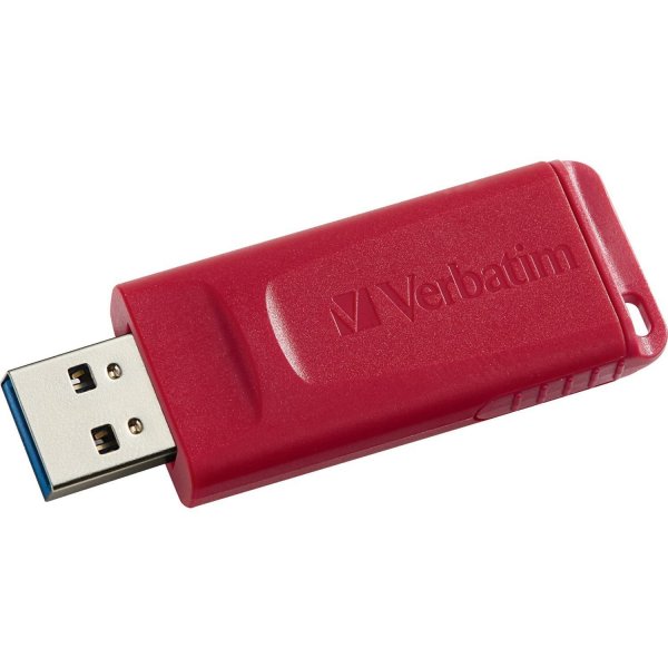 Verbatim 128GB Store 'N' Go USB Flash Drive, Red 98525