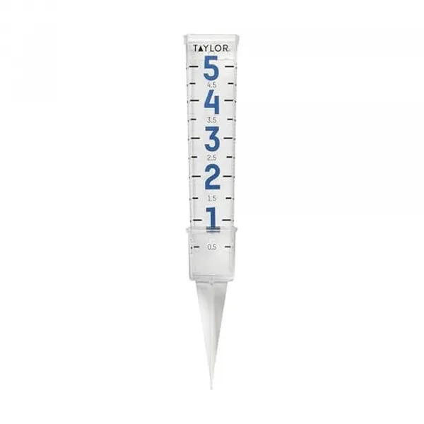 Taylor Rain Gauge Outdoor 5 Inch Capacity with Reflective Printing
