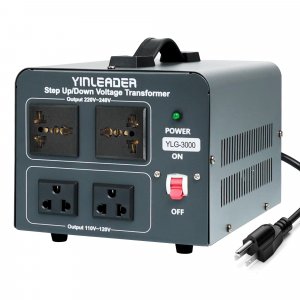 3000w Step Up/Down Voltage Converter Transformer 110-120V to 220-240V
