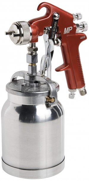 Astro 4008 Spray Gun with Cup Red Handle 1.8mm Nozzle