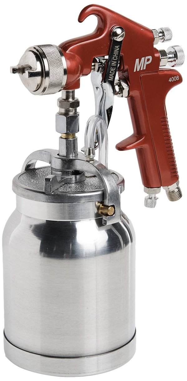 Astro 4008 Spray Gun with Cup Red Handle 1.8mm Nozzle