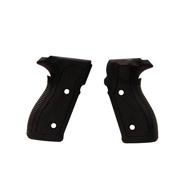 Hogue 47139 Sig Sauer P227 Da Sa Piranha G10 Solid Black Screws w/Bushings