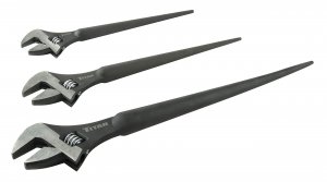 Titan 223 Tool 3 pc Adjustable Spud Wrench Set