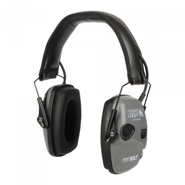 Howard Leight R02232 Impact Sport BOLT Electronic Earmuff  Gray
