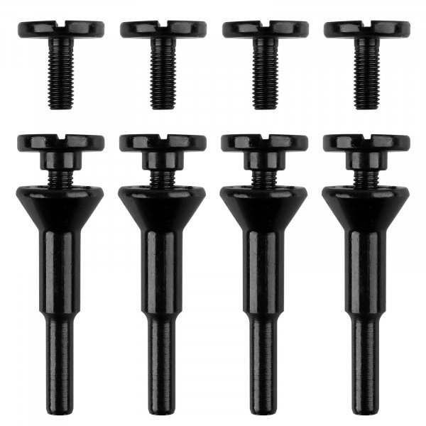 AOKLIT 4 Pack Cut Off Wheel Mounting Mandrel Holder 3/8" & 1/4" Arbor Hole