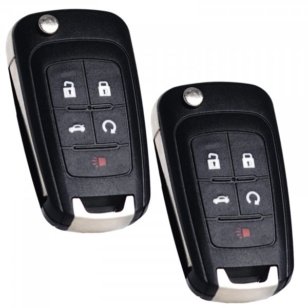 SUPALAND Key Fob Replacement Fits for Chevy Cruze Equinox Camaro Impala Malibu Sonic Buick Regal Verano Encore Lacrosse GMC Terrain 2010-2021 OHT01060512 Keyless Entry Remote Control 13504199