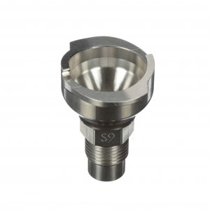 3M PPS 2.0 Spray Gun Adapter #S9, 26016, 16 mm Male, 1.5 mm Thread, Connects Numerous Paint Gun Brands to PPS 2.0 Paint Spray System, 1 Pack, SILVER