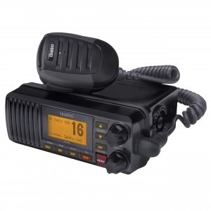 UNIDEN UNNUM385BK 25-Watt Fixed-Mount Marine Radio with DSC (Black)
