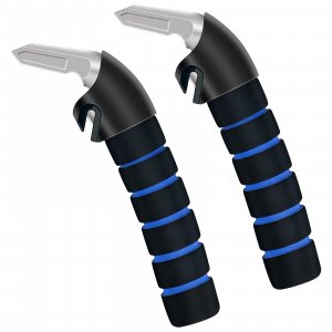 KOUNATSURI 2Pack Car Door Handle for Elderly Car Handle Assist Support Multifunction for Seniors and Handicapped