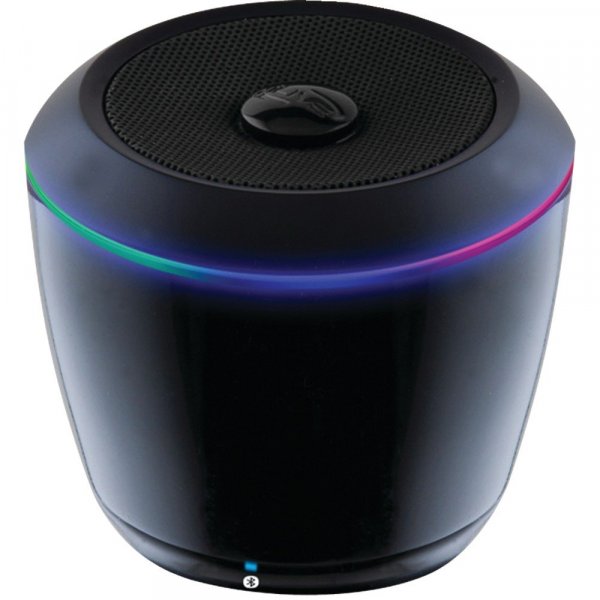 ILIVE BLUE ISB14B Portable Bluetooth Speaker w/LEDs