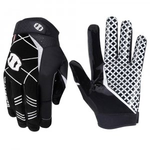 Seibertron Pro 3.0 Elite Ultra-Stick Sports Receiver Glove Football Gloves Youth and Adult (Black, M)