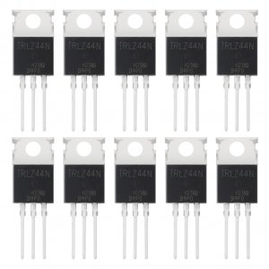 ALLECIN IRLZ44N IRLZ44 MOSFET Transistors 47A 55V IRLZ44NPBF Logic Level Mosfets 47 Amp 55 Volt TO-220 (Pack of 10Pcs)