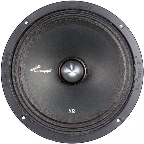 Audiopipe APMB8ST 8" Mid Bass 300 Watts Max with Grills Pair
