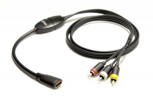PAC ISHD01 HDMI to composite video/audio adaptor cable