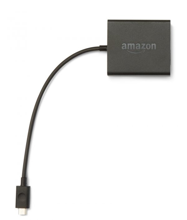 Micro-USB Ethernet Adapter for Amazon Fire TV Devices