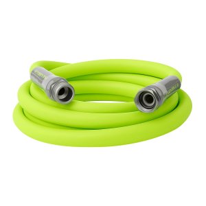 Flexzilla HFZG510YW Garden Lead In Hose 5/8In X 10Ft 3/4In   11 1/2 Ght Fittings